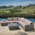 Christopher Knight Home Carmel 7-piece Outdoor Sectional Set