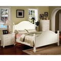 Enitial Lab River Stream White Cottage Style 2-piece Bedroom Set