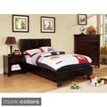 'Kutty' Modern Twin Size Padded Leatherette Platform Bed