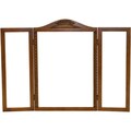 Nigel Tri-fold Arch Top Dresser Mirror