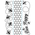 Embossing Folder Borders 1.5"X5.75" 3/Pkg-Bee