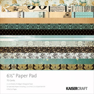 75 Cents Paper Pad 6.5"X6.5"-
