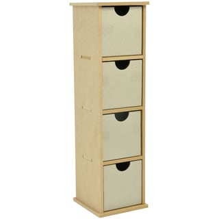 Beyond The Page MDF Tall Drawers-4.5"X16.5"X4.75" (115x420x120mm)