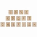 Wooden Letter Words-Adore