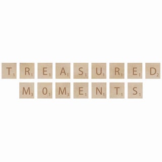 Wooden Letter Words-Treasured