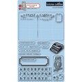 Stationary Noted Clear Stamps 4"X6" Sheet-