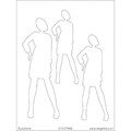 Dyan Reaveley's Dylusions Stencils 9"X12"-Annie