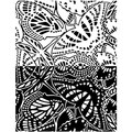Melt Art Texture Treads-Winged Mosaic