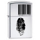 Zippo Lighter Id High Polish Chrome