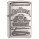 Zippo Lighter Jim Beam Emblem Pewter Lighter