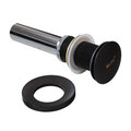 Elite Oil Rubbed Bronze Luxury Bathroom Sink Pop-up Drain With Umbrella Basket Design