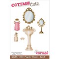 Cottagecutz Die 4"X6"-Shabby Chic Powder Room