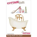 Cottagecutz Die 4"X6"-Vintage Bath Tub