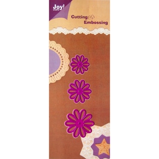 Joy! Craft Cut & Emboss Dies-3 Daisies