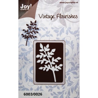 Joy! Craft Dies-Vintage Flourishes - Small Leaves/Branch