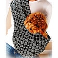 Pet Slings Metro Black Reversible Pet Sling