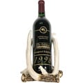 Hand-painted Resin Deer Antler Wine Bottle Holder
