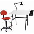 Offex Berkeley Four-piece Drafting Table Set