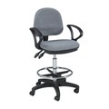 Offex Vesuvio Grey Drafting Chair