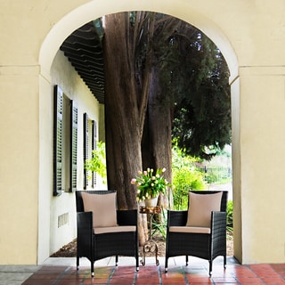 angelo:HOME Napa Estate Summer Cocoa Brown Indoor/ Outdoor Dining Chairs (Set of 2)