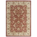 Alliyah Hand-made Soft Red Persian New Zealand Wool Rug (9' x 12')
