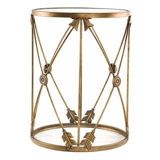 'Arrows' Large Metal Barrel Table