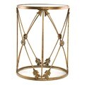 'Arrows' Large Metal Barrel Table