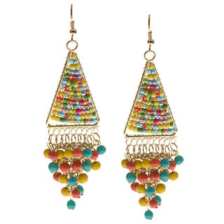 Multicolor Dangle Earrings (India)