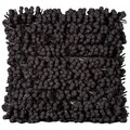 Mina Victory Black Pom Pom 18 x 18-inch Decorative Pillow by Nourison