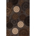 Mystique Chandler Black Area Rug (5' x 7'7)
