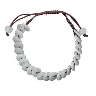 Handmade 'Lifesaver' Jade Bracelet (China)