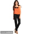 Stanzino Women's Two-tone Jumpsuit