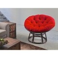 Blazing Needles Papasan 48-inch Twill Cushion
