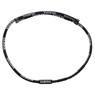 Sabona Black Athletic Magnetic Necklace