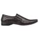 Boston Traveler Men's Leatherette Square Toe Slip-on Loafers