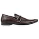 Boston Traveler Men's Almond Toe Slip-on Loafers