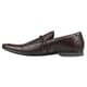 Boston Traveler Men's Almond Toe Slip-on Loafers
