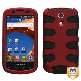 MYBAT Red/ Black Fishbone Protector Case for Samsung D700 Epic 4G