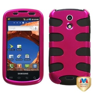 MYBAT Pink/ Black Fishbone Protector Case for Samsung D700 Epic 4G