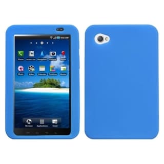 MYBAT Dark Blue Solid Skin Case for Samsung P1000 Galaxy Tab