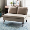 Toulouse Beige French Seam Loveseat