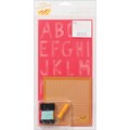 Amy Tangerine Embroidery Stencil Kit-Inspire
