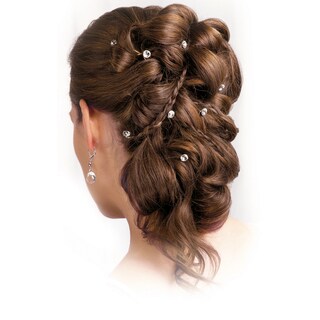 Rhinestone Coils 6/Pkg