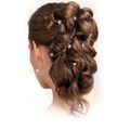 Rhinestone Coils 6/Pkg