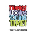 Art Impressions Say It Loud! Cling Rubber Stamp-Owe You Set