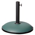 Green Concrete 33-pound Umbrella Base