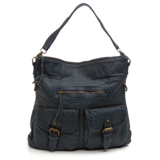 Cadet Blue Stitch Handbag
