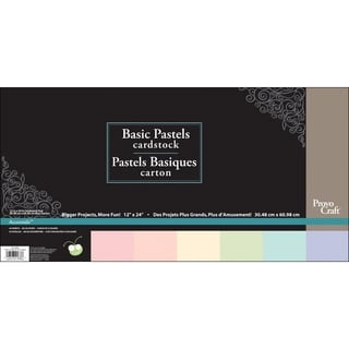 Cricut Paper Pad 12X24IN 24 Sheets-Pastel