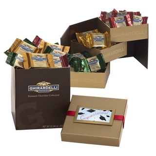Ghirardelli Graduation Tri-level Gift Box