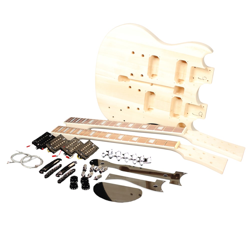 RAS Double Diablo Unfinished Electric Guitar Kit Today $233.99